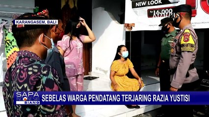 Karangasem Bali Terjaring Razia Yustisi, Pastikan Pendatang Miliki Kartu Tinggal Sementara