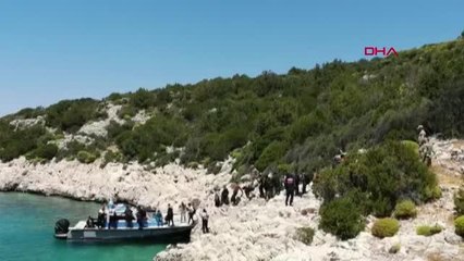 İZMİR'DE 118 KAÇAK GÖÇMEN YAKALANDI