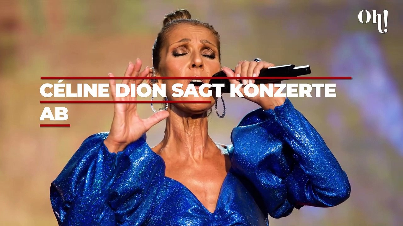 Abgesagte Konzerte: Céline Dion ist krank und trauert um ein Familienmitglied