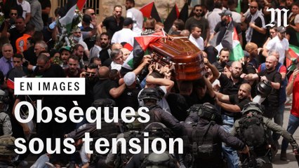 Les obsèques de Shireen Abu Akleh émaillées par des violences de la police israélienne