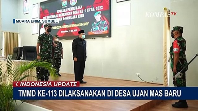 Tentara Manunggal Membangun Desa Ke-113 Dapat Alokasi Rp 1,9 M dari Pemkab Muara Enim!