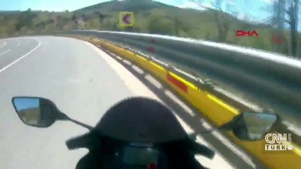 Bariyere 1 metre kala ölüme böyle gitmişler