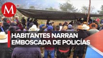 Despiden a víctimas de conflicto armado en Coyomeapan con exigencias por justicia