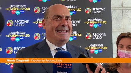 Zingaretti "Il Lazio leader europeo nella gestione dei fondi Ue"