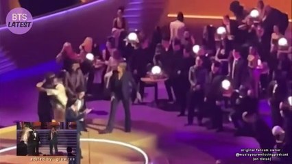 BTS Full Reaction To SILK SONIC Acceptance Speech At 64th Grammy Awards!