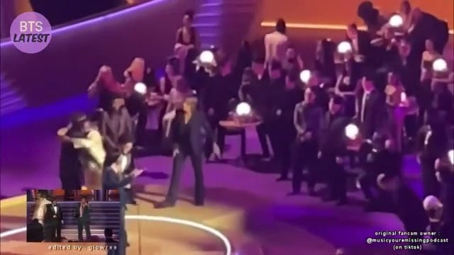 BTS Full Reaction To SILK SONIC Acceptance Speech At 64th Grammy Awards!