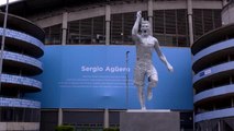Man City unveil their latest statue of club hero Sergio Aguero