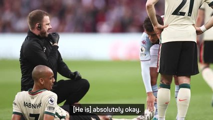 Klopp gives positive Fabinho update for Liverpool