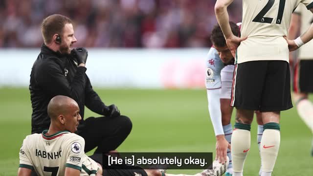 Klopp gives positive Fabinho update for Liverpool