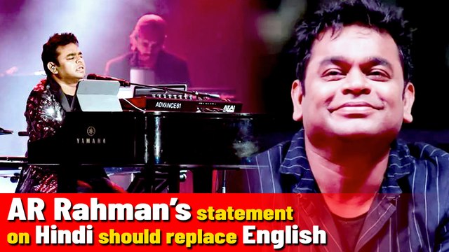AR Rahman Comments On Amit Shah's Statement That Hindi Should Replace English