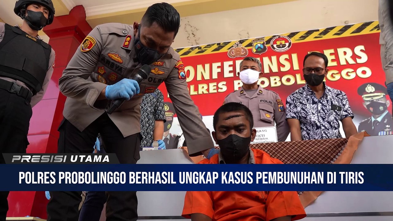 Ungkap Pelaku Pembunuhan di Tiris, Kapolres Probolinggo: Berkat Partisipasi Masyarakat Pada Program Halo Pak Kapolres
