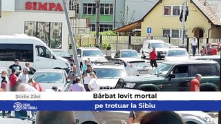 Știrile zilei la Sibiu - Bărbat lovit mortal pe trotuar la Sibiu, Extinderea Aeroportului Sibiu, mai scumpă cu aproape 5 milioane de euro şi Preotul sibian care aduce copiii aproape de credință prin șah