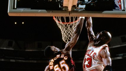 This date in history: Michael Jordan's dunk & finger-wag on Dikembe Mutombo