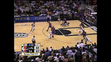 Historical Fantastic Finish: SAS@LAL, Game 5, Western Conference Semifinals May 13, 2004