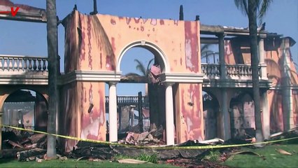 California Wildfire Torches Multi-Million-Dollar Mansions in Orange County