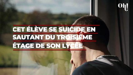 Cet élève transgenre de 15 ans se suicide devant ses camarades en sautant du troisième étage de son lycée