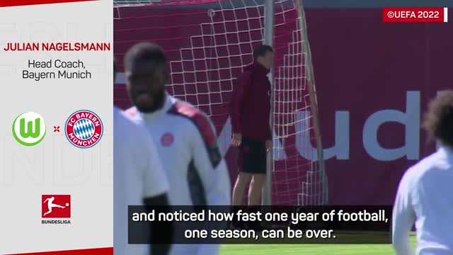 Nagelsmann enjoyed 'quick' first season at Bayern