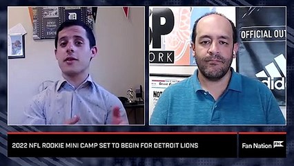2022 Rookie Minicamp Begins for Detroit Lions