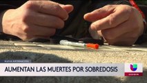 Aumentan las muertes por sobredosis