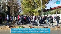 Alumnos movilizados por una nueva denuncia de abuso que sacude a una escuela de La Plata