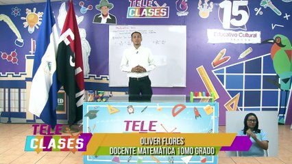 Matemática de 10mo  Grado (14 y 15 de Mayo)