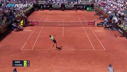 Rome - Comme le facteur, Tsitsipas toujours deux fois
