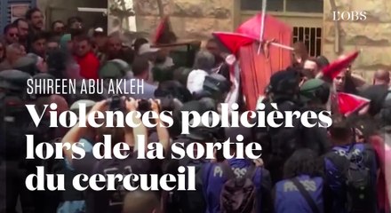 Des violences à Jérusalem pendant le cortège funéraire de la journaliste Shireen Abu Akleh tuée en Cisjordanie