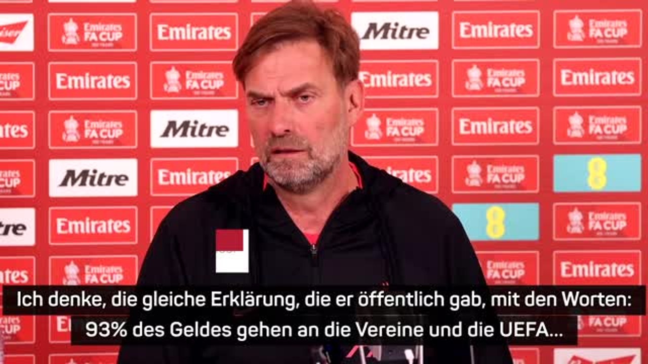 Klopp: UEFA Nations League 'das lächerlichste'