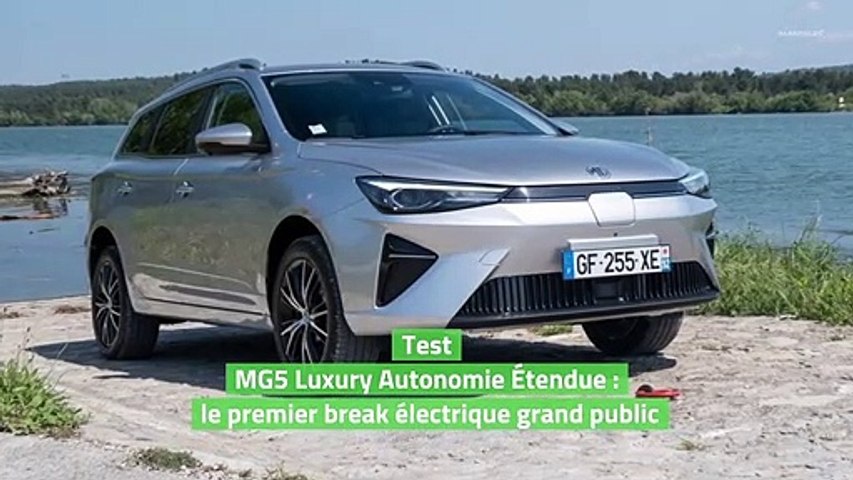 Test MG5 Luxury Autonomie Étendue : le premier...