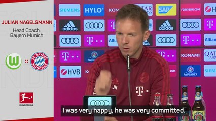 Nagelsmann remains happy with Lewandowski involvement