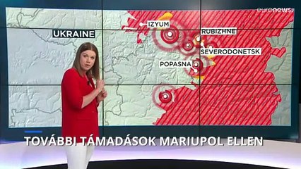 További támadások Mariupol ellen
