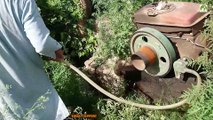 Pakistan Village Life Diesel Engine Corn Irrigation In Punjab