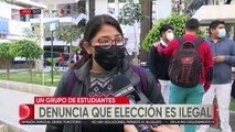 Enfrentamientos entre estudiantes de Medicina de la UMSS durante elección en Cochabamba