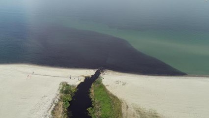 Tekirdağ'da Kınıklı Deresi'nin rengi değişti