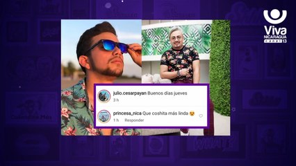 "La Princesa"  le coquetea a presentador de TV de Canal 8