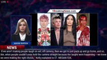 Machine Gun Kelly calls Megan Fox 'comedically genius' in 'Good Mourning' film, says she told  - 1br