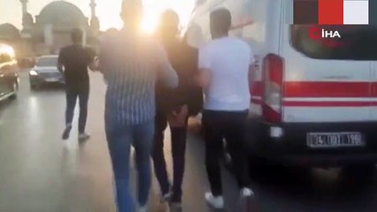 Başkan Erdoğan'ın programı sırasında Taksim'de hareketli dakikalar! Üzerinde 3 silahla yakalandı