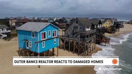 Realtor reacts to homes falling into ocean
