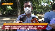 Arrúa brindó detalles del nuevo previaje y de los nómades digitales en la provincia