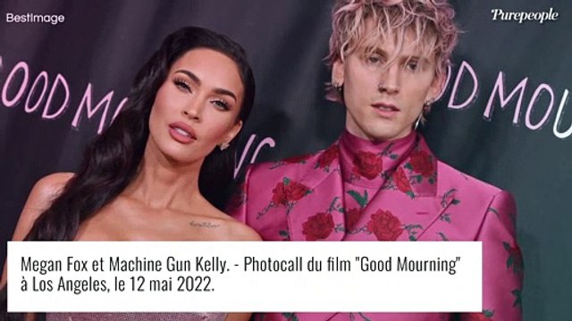 Megan Fox torride : décolleté très généreux et robe fendue avec son fiancé Machine Gun Kelly