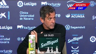 Conferencia de prensa Quique Sanchez Flores tras empatar | CA Osasuna 1 vs 1 Getafe CF | LaLiga