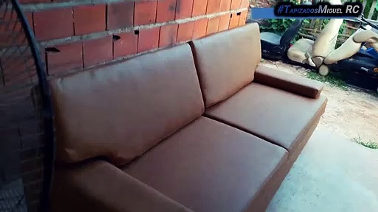 TAPIZADO DE SOFA DOBLE CUERPO