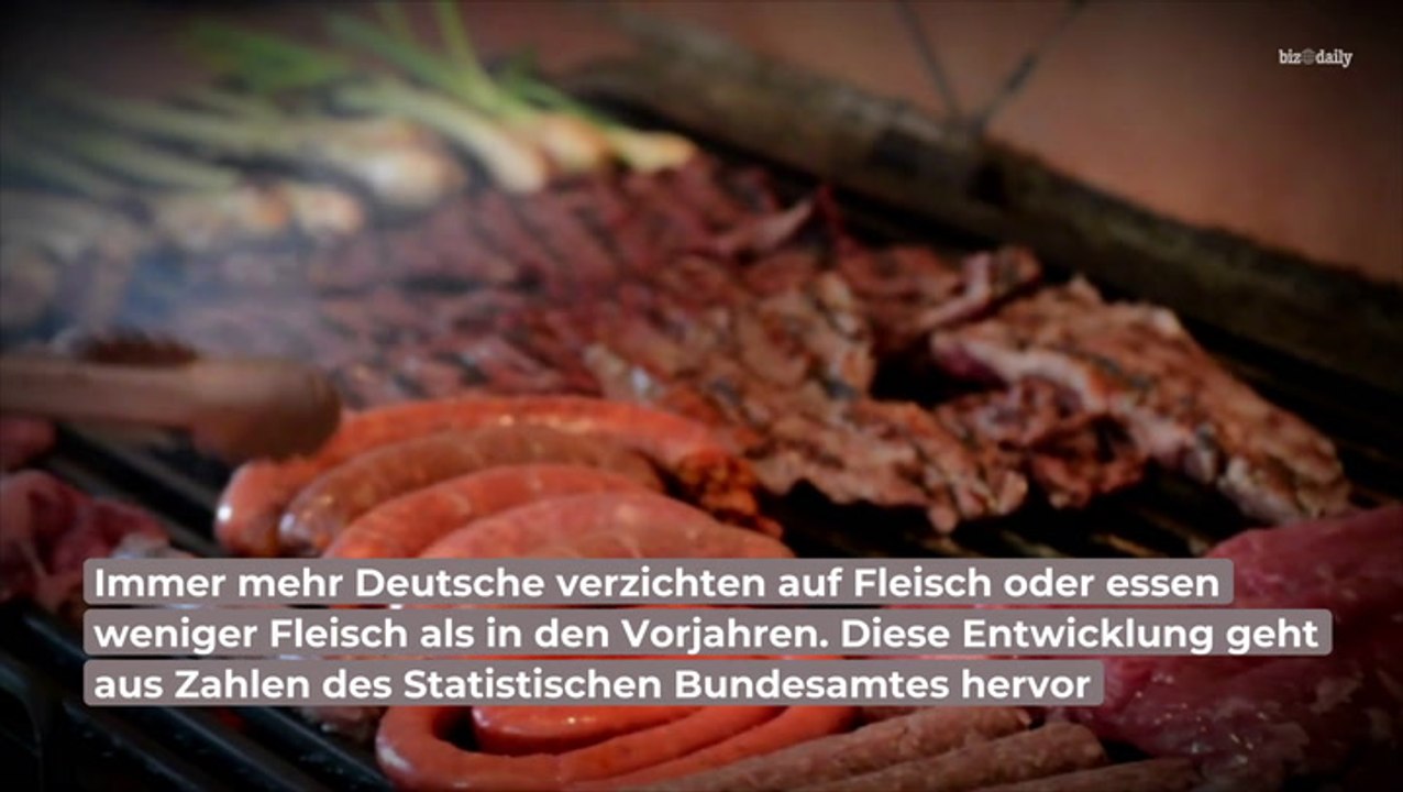 Neue Statistik zeigt: Deutsche essen weniger Fleisch und mehr Ersatzprodukte