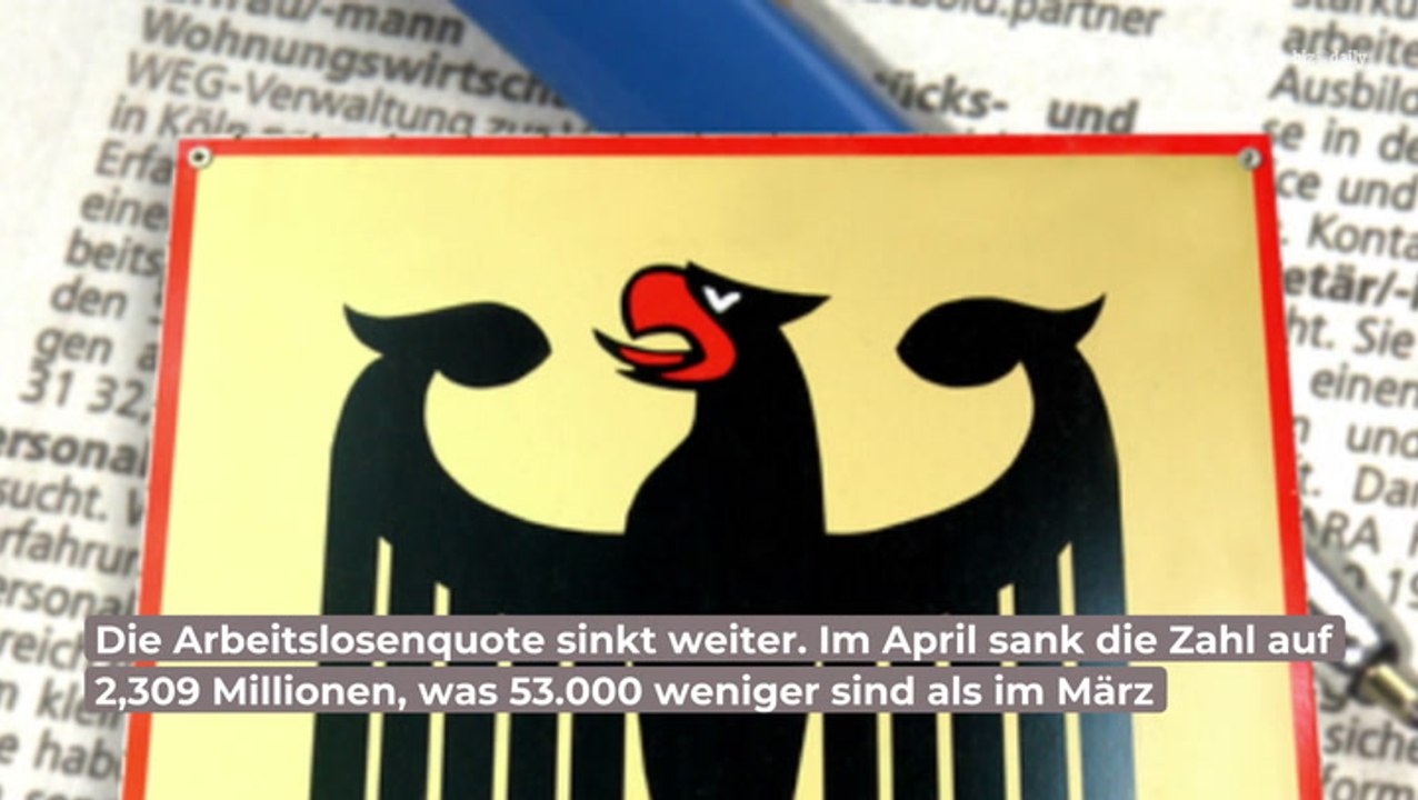 Arbeitslosenzahlen weiter gesunken: Das ist der Grund