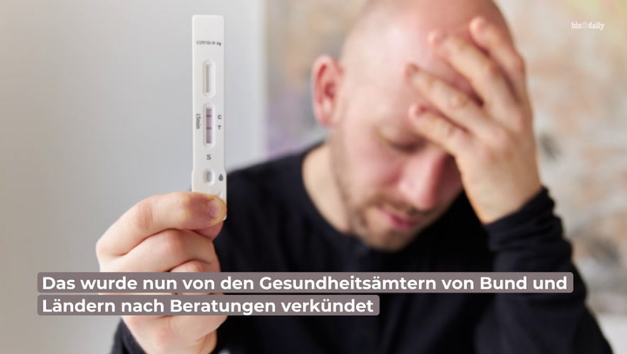 Corona-Isolation wird verkürzt: Das sind die Gründe