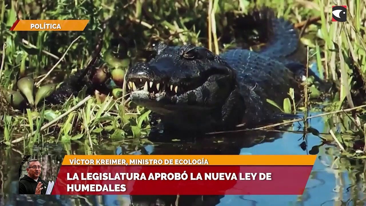 La legislatura aprobó la nueva Ley de Humedales