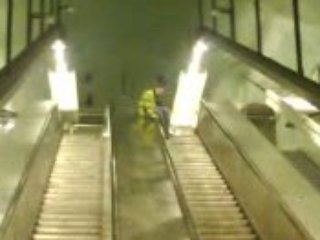 descente d'escalator a NATION