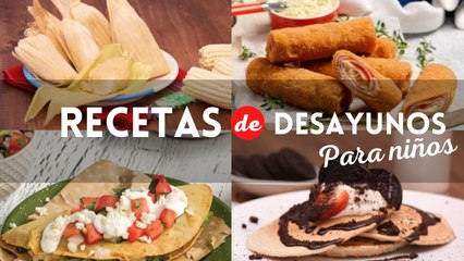 Download Video: 4 fáciles y deliciosas recetas dulces para niños