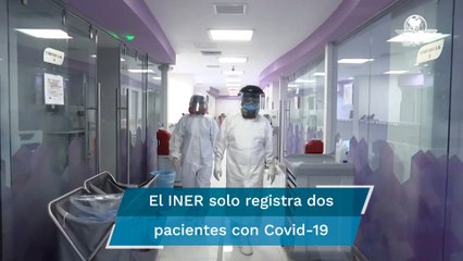Es alentadora la reducción de casos de Covid-19: INER