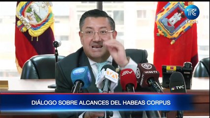 Diálogo sobre el alcance del habeas corpus en Ecuador